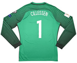 2016 NETHERLANDS *CILLESSEN* MATCH ISSUE VS FRANCE GOALKEEPER LONGSLEEVE SHIRT XL