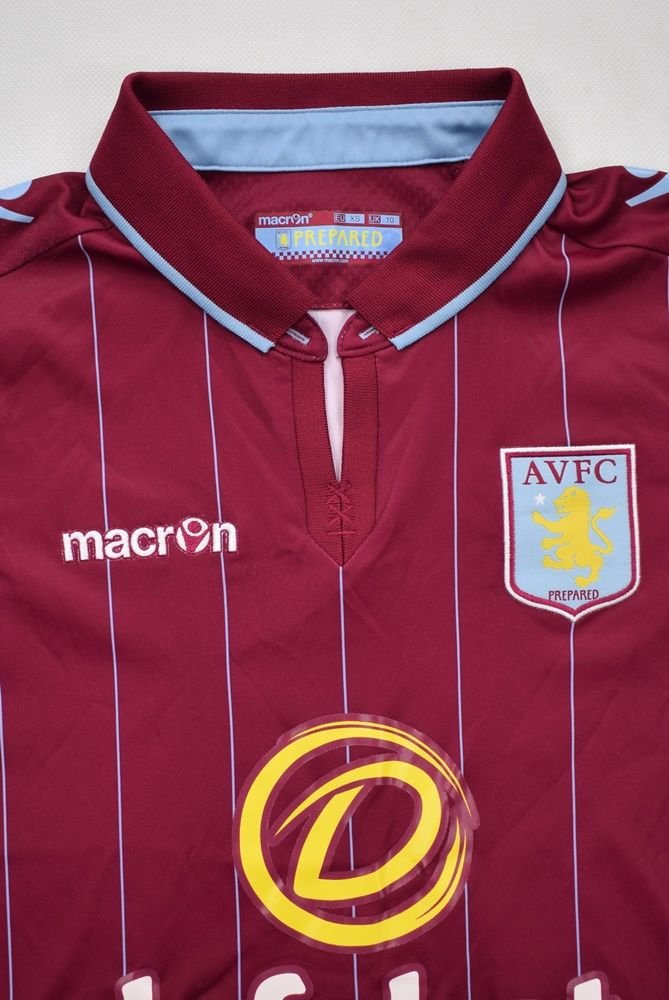 2014-15 ASTON VILLA SHIRT XS