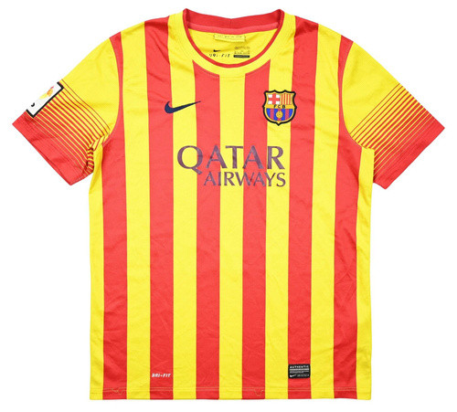 2013-15 FC BARCELONA SHIRT XL.BOYS