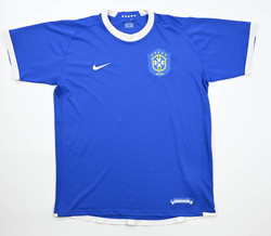 2006-08 BRAZIL SHIRT L
