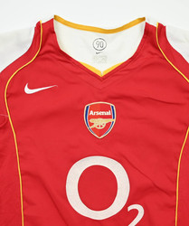 2004-05 ARSENAL LONDON SHIRT S