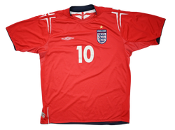 2004-06 ENGLAND *OWEN* SHIRT L