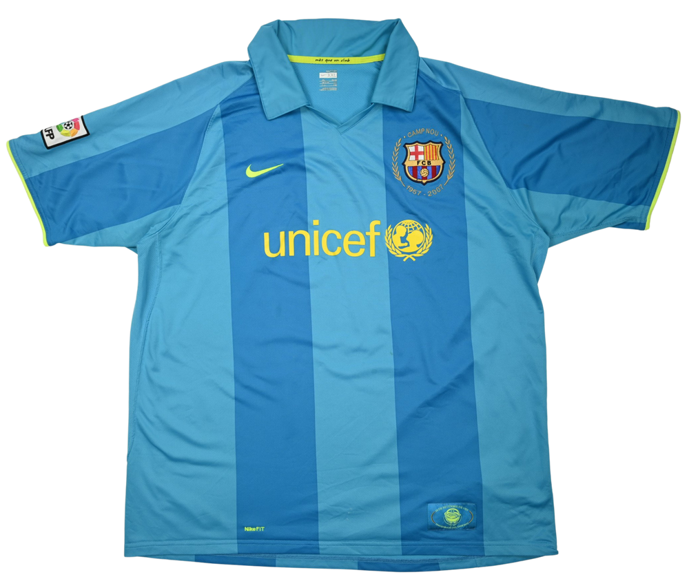 2007-09 FC BARCELONA SHIRT XXL