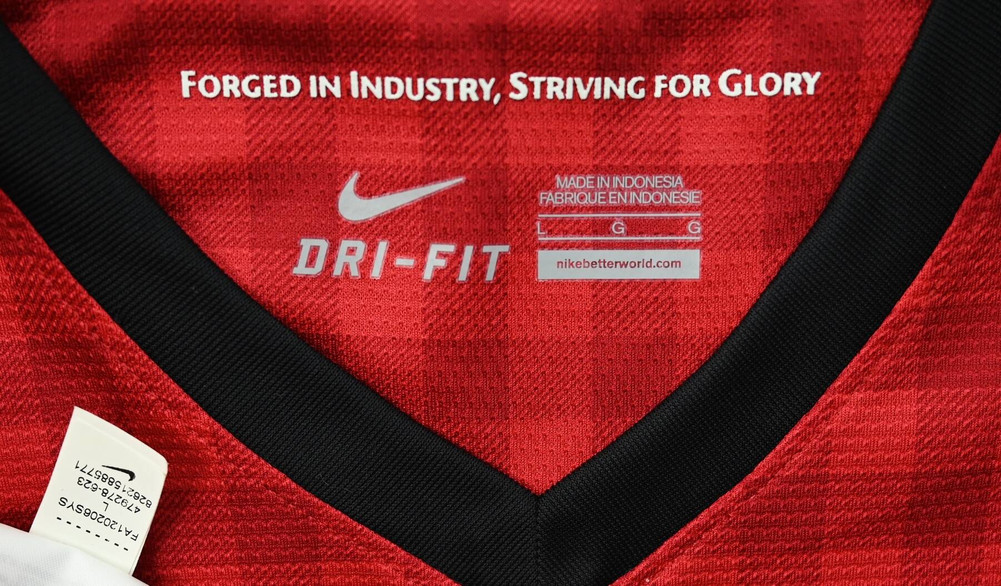 2012-13 MANCHESTER UNITED *HERNANDEZ* KOSZULKA L