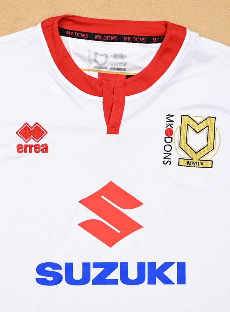 2017-18 MILTON KEYNES DONS SHIRT 3XL
