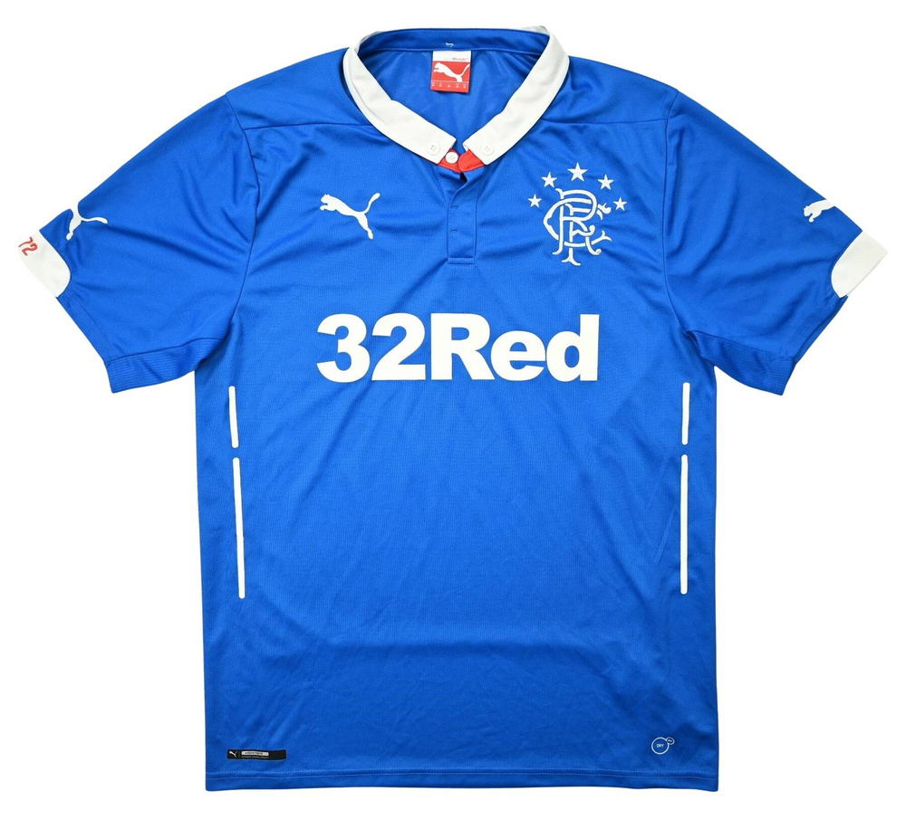 2014-15 GLASGOW RANGERS SHIRT M