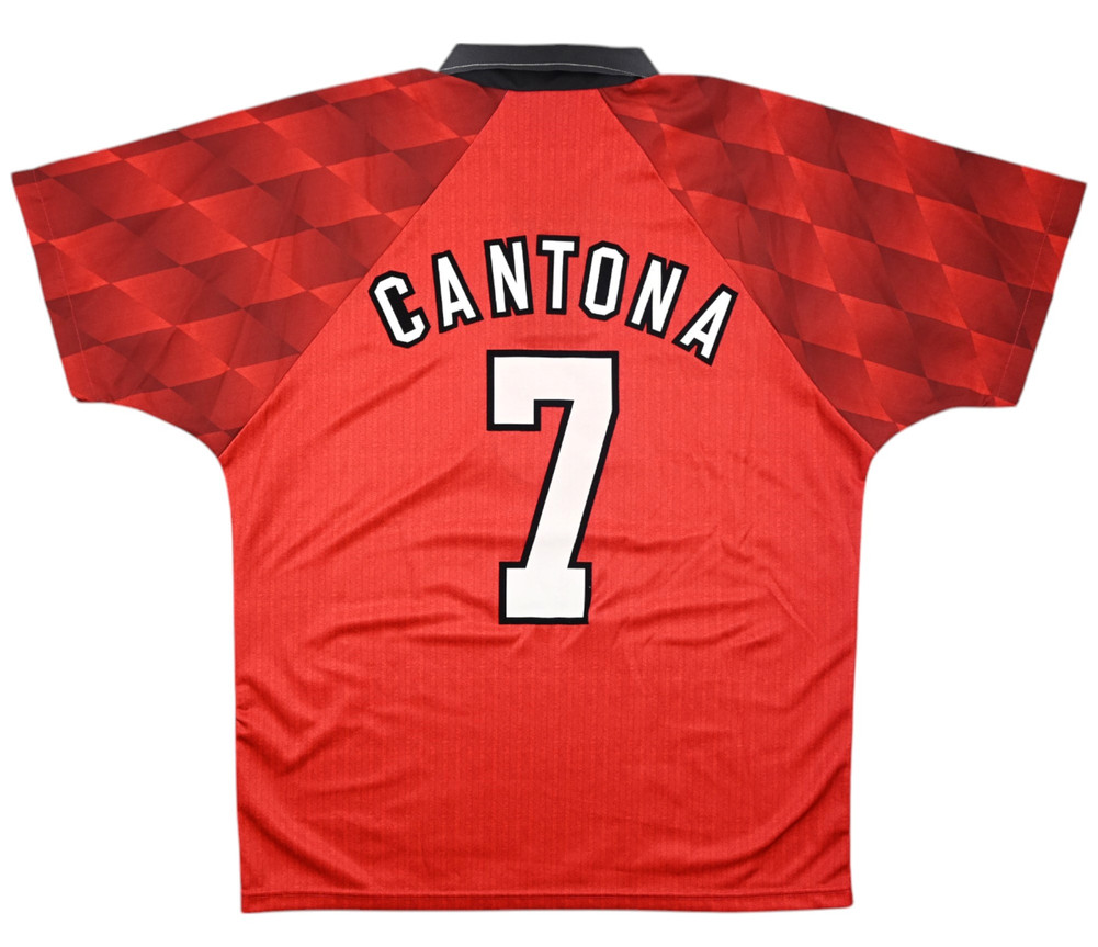1996-98 MANCHESTER UNITED *CANTONA* SHIRT M