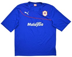 2013-14 CARDIFF CITY FC SHIRT XXL