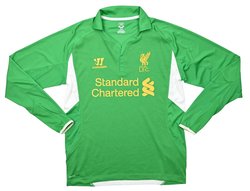 2012-13 LIVERPOOL SHIRT LONGSLEEVE S