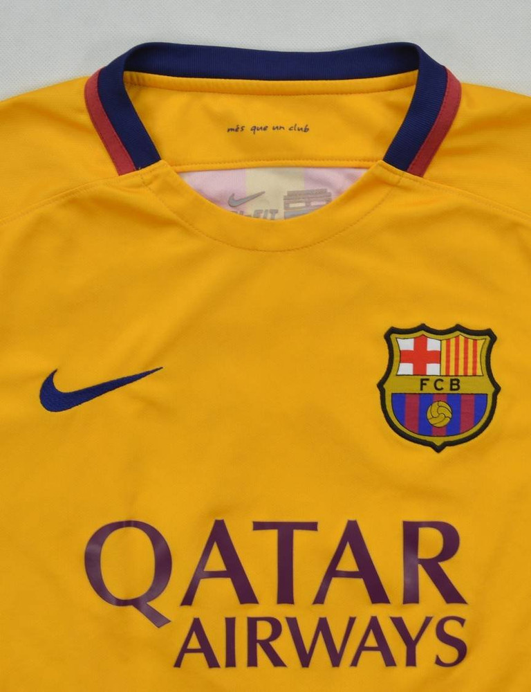 2015-16 FC BARCELONA *NEJMAR JR* SHIRT M