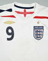 2005-07 ENGLAND *ROONEY* SHIRT M