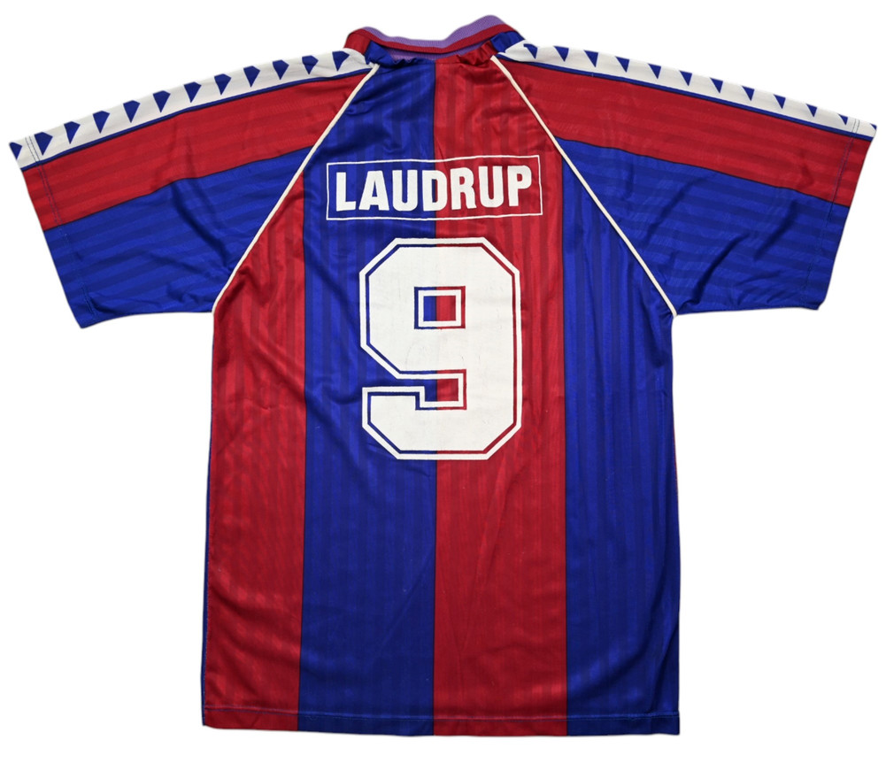 1992-95 BARCELONA *LAUDRUP* SHIRT S