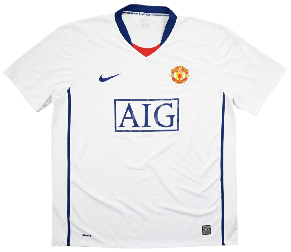 2008-10 MANCHESTER UNITED *ROONEY* SHIRT XL