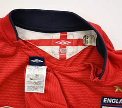 2004-06 ENGLAND LONGSLEEVE L