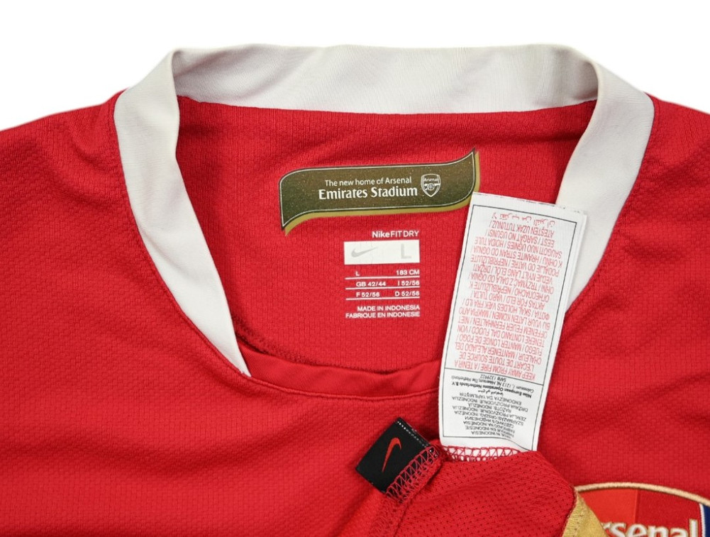 2006-08 ARSENAL LONDON SHIRT L
