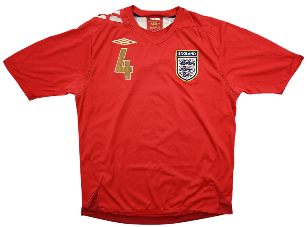 2006-08 ENGLAND *GERRARD* KOSZULKA L