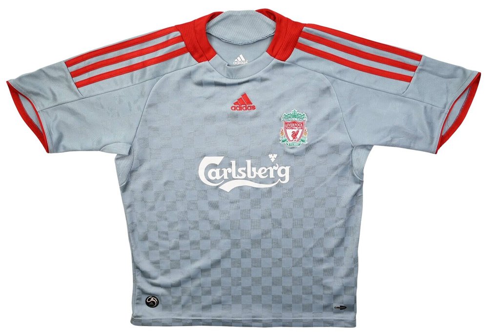 2008-09 LIVERPOOL SHIRT S. BOYS