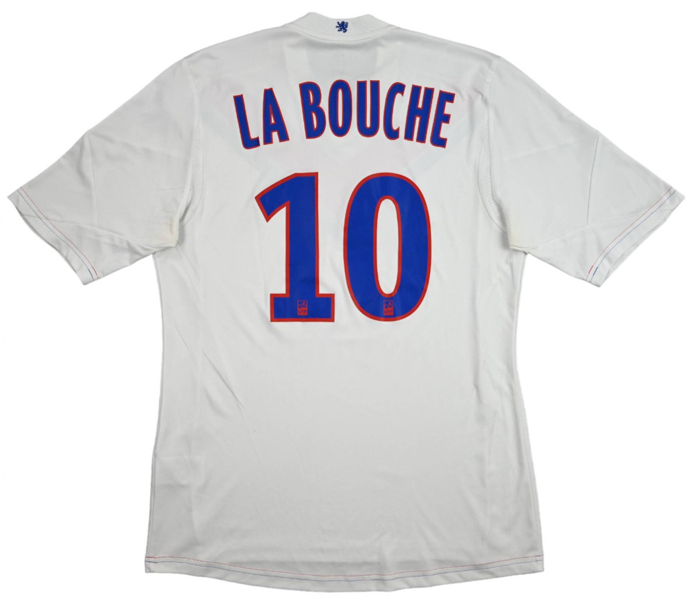 2013-14 OLYMPIQUE LYON *LA BOUCHE* SHIRT M