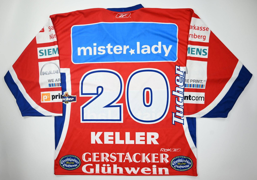 NURNBERG ICE TIGERS *KELLER* HOCKEY SHIRT XXL