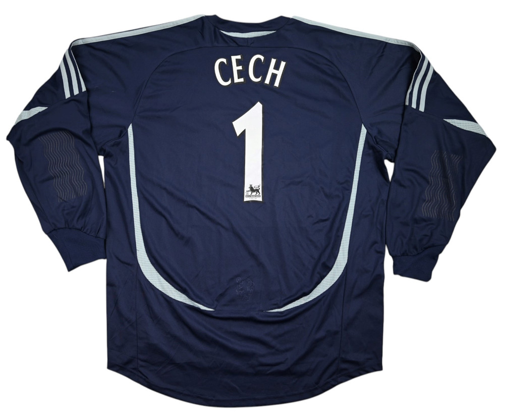 2006-07 CHELSEA *CECH* GK LONGSLEEVE KOSZULKA XL