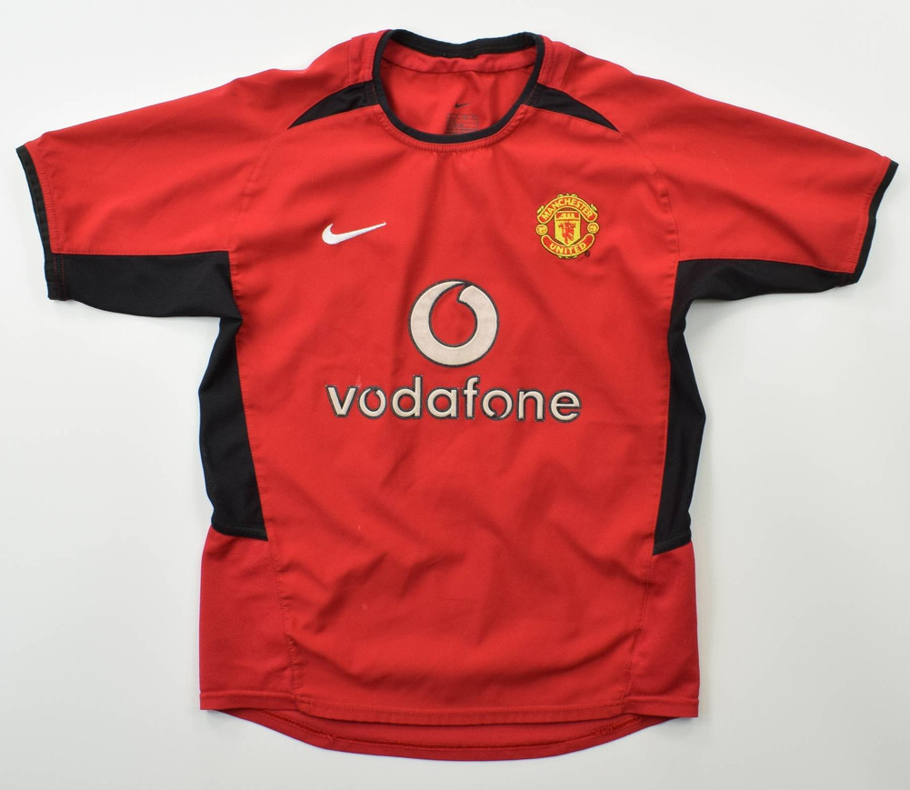2002-04 MANCHESTER UNITED SHIRT S. BOYS