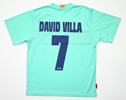 2010-12 FC BARCELONA *VILLA* SHIRT S