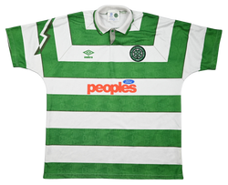 1991-92 CELTIC GLASGOW KOSZULKA L