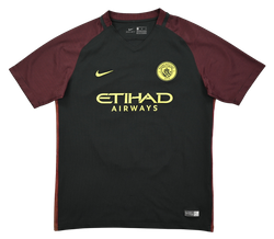 2016-17 MANCHESTER CITY *KUN AGUERO* SHIRT XL. BOYS