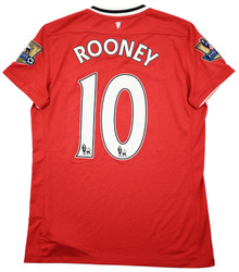 2011-12 MANCHESTER UNITED *ROONEY* SHIRT WOMENS M
