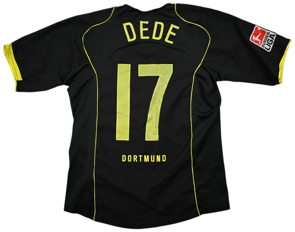 2004-05 BORUSSIA DORTMUND *DEDE* SHIRT M