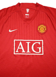 2007-09 MANCHESTER UNITED *RONALDO* SHIRT XL