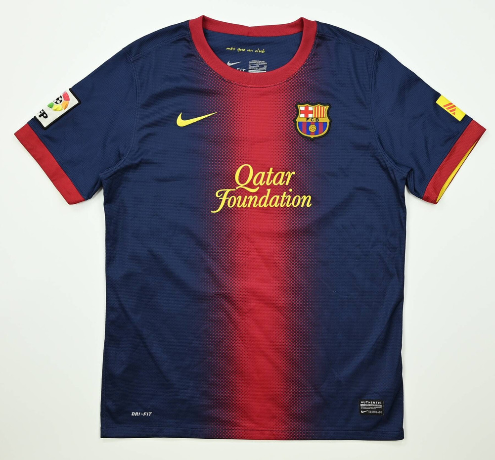 2012-13 FC BARCELONA SHIRT XL. BOYS