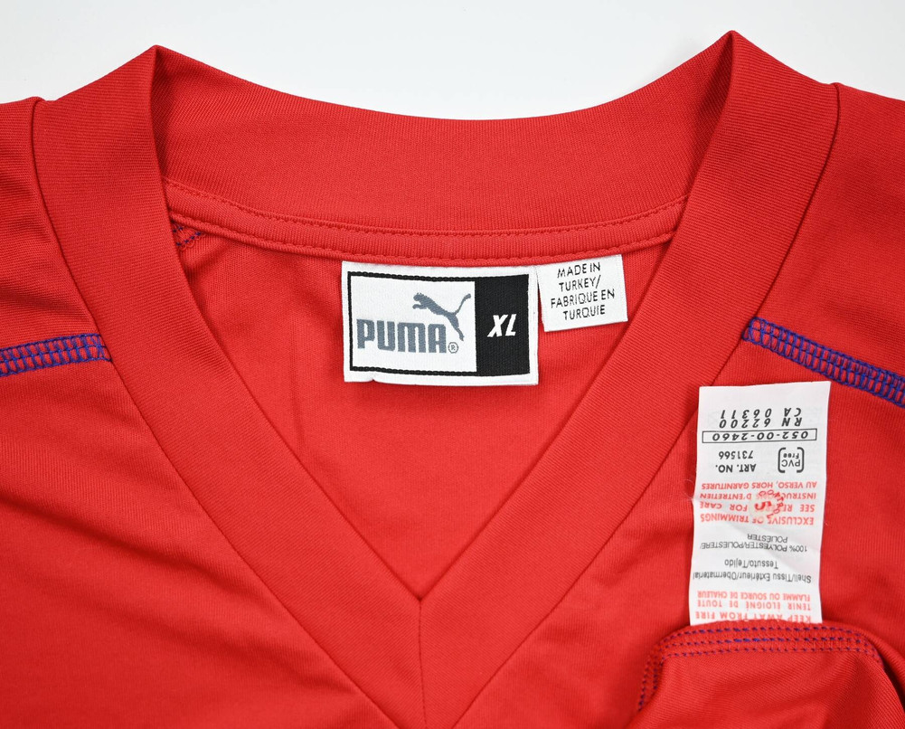 2003-04 CZECH REPUBLIC SHIRT XL