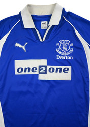 2000-02 EVERTON SHIRT 2XL