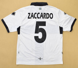 2009-10 PARMA *ZACCARDO* MATCH ISSUE M