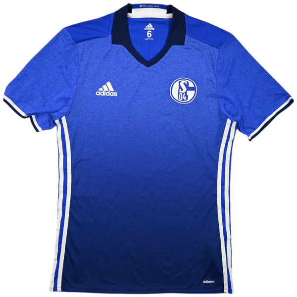 2016-18 SCHALKE 04 PLAYER ISSUE SHIRT M