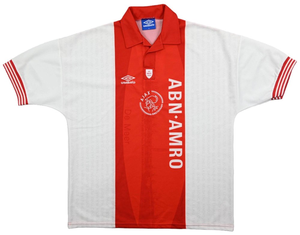 1995-96 AJAX AMSTERDAM SHIRT XL