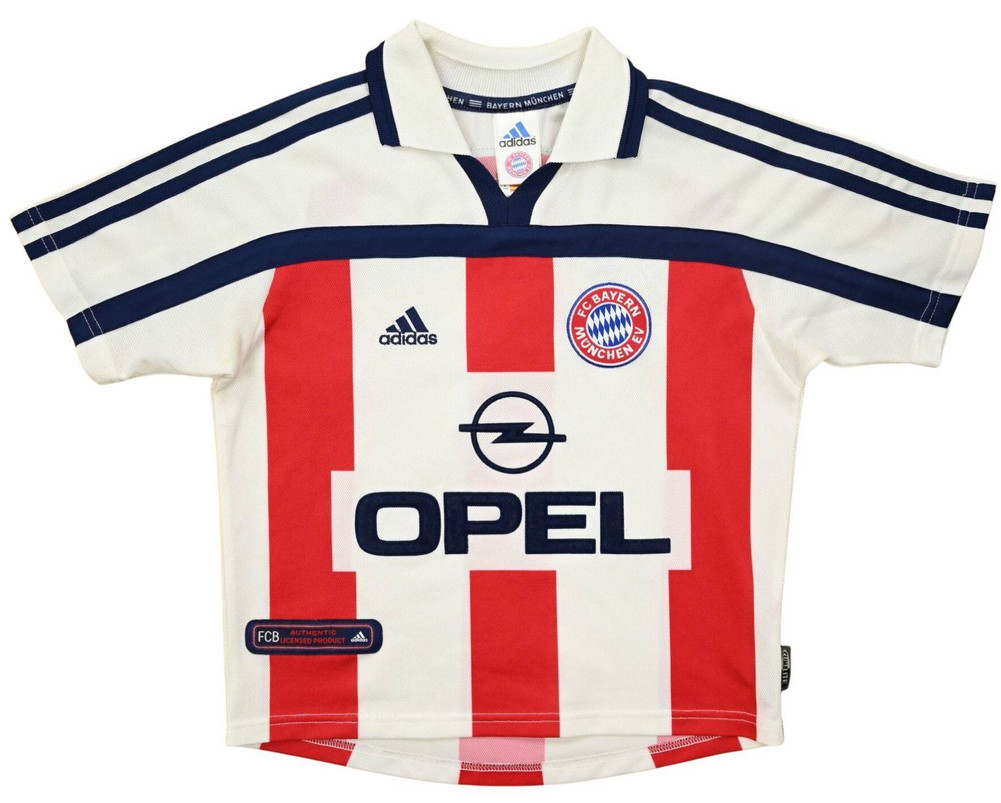 2000-01 BAYERN MUNCHEN SHIRT XS. BOYS