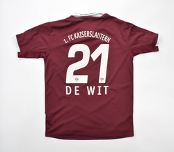 2011-12 1. FC KAISERLAUTERN *DE WIT* SHIRT L