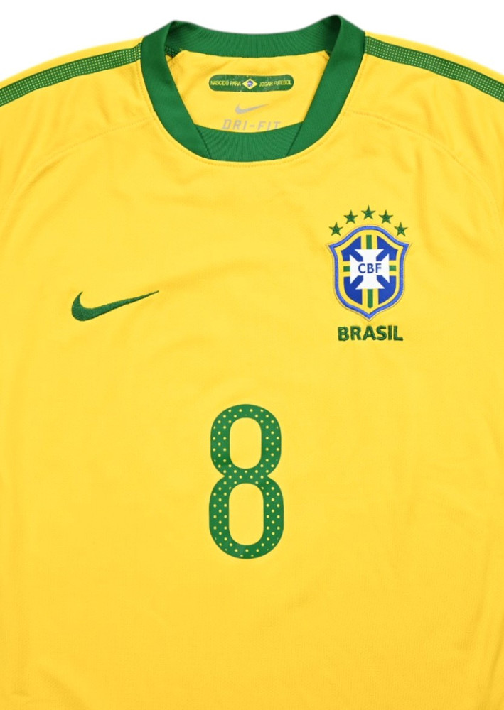 2010-11 BRAZIL SHIRT L