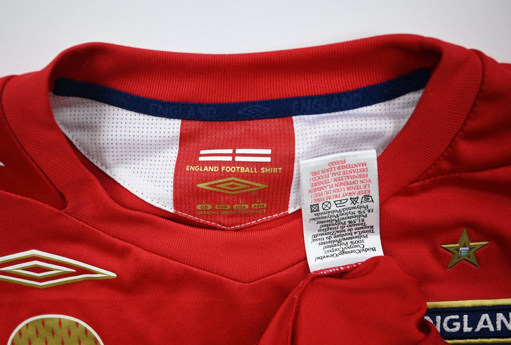 2006-08 ENGLAND *LAMPARD* SHIRT L