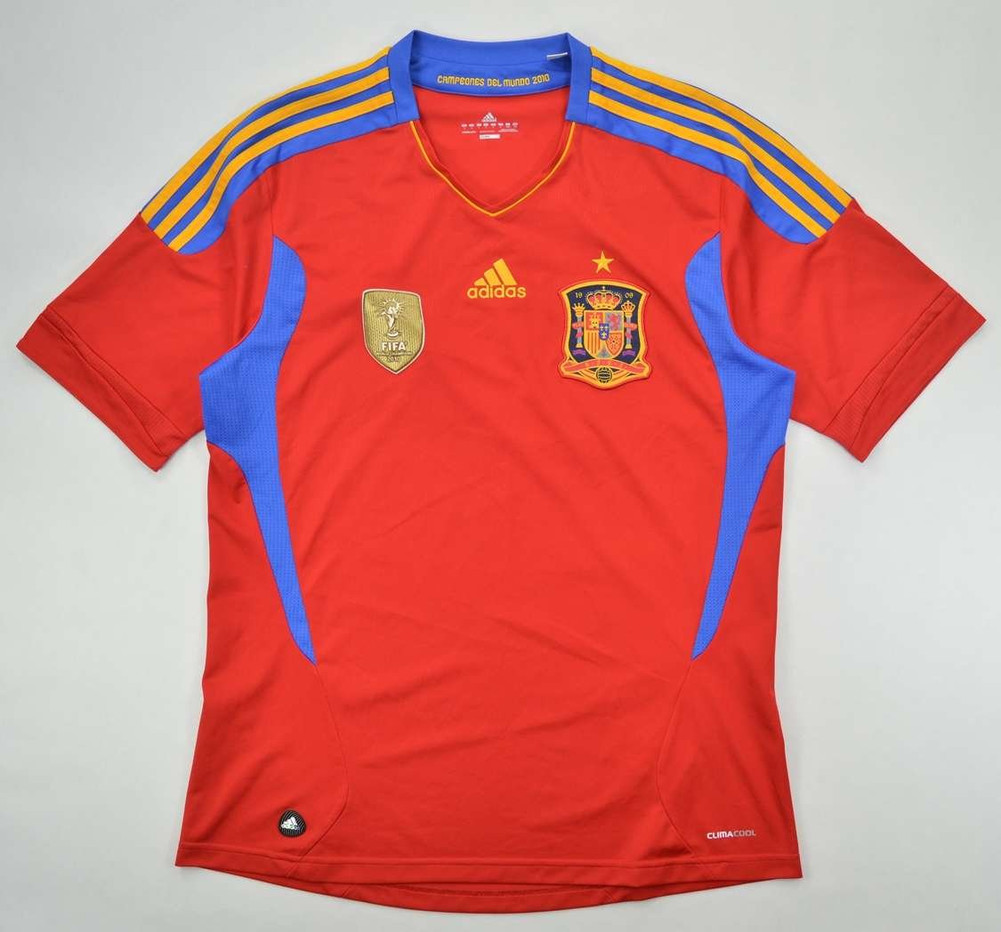 2010-11 SPAIN SHIRT L