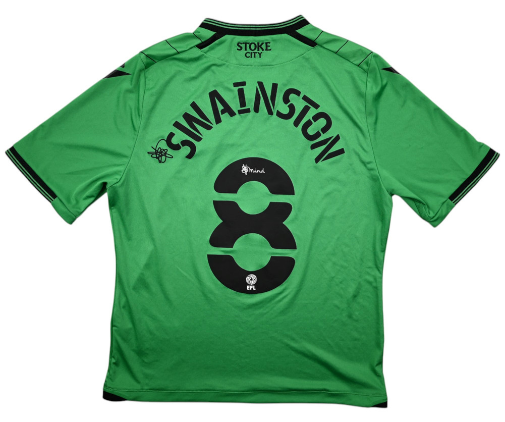 2021-22 STOKE CITY *SWAINSTON* SHIRT S