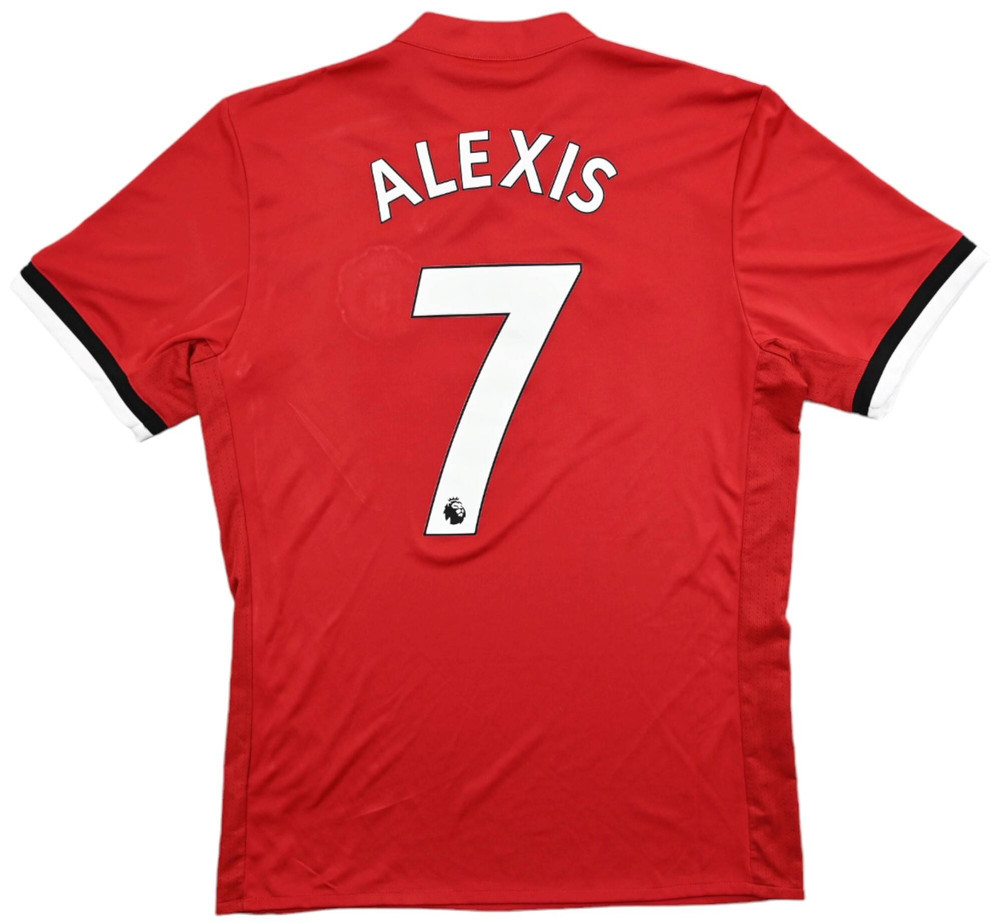 2017-18 MANCHESTER UNITED *ALEXIS* SHIRT M
