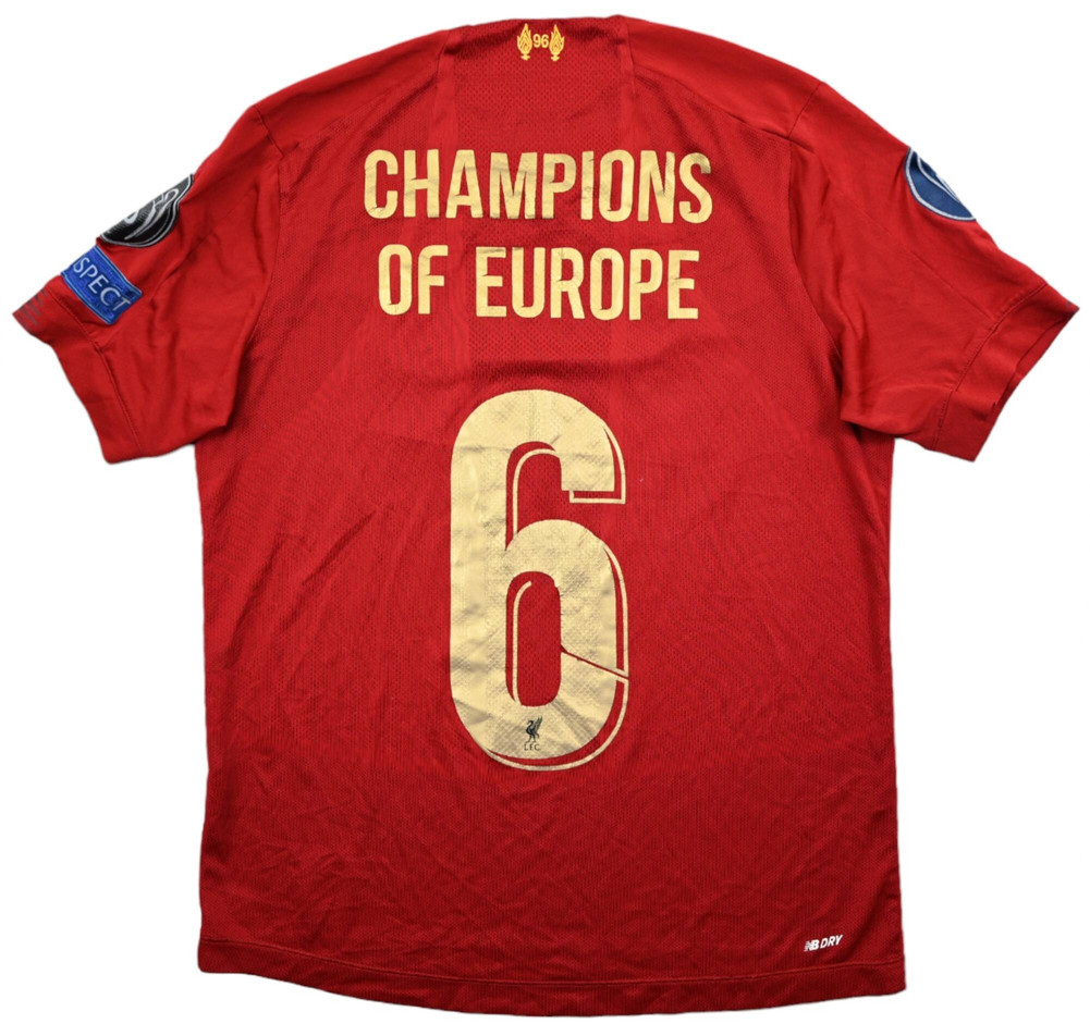 2019-20 LIVERPOOL SHIRT S