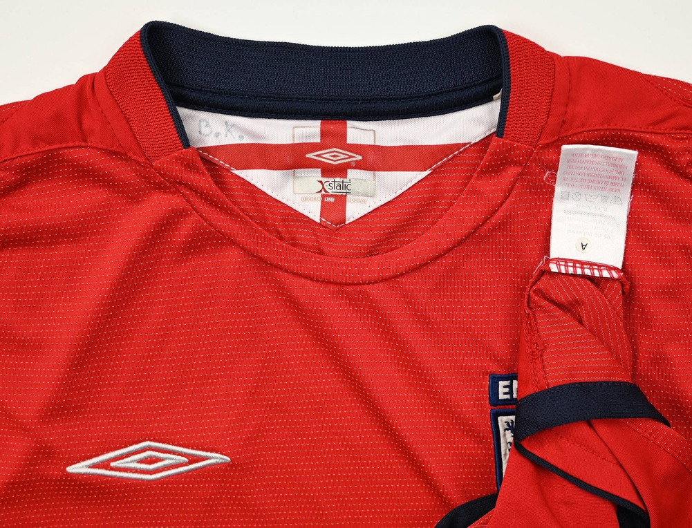 2004-06 ENGLAND *BECKHAM* LONGSLEEVE KOSZULKA S