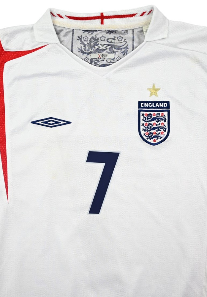 2005-07 ENGLAND *BECKHAM* KOSZULKA XL. BOYS