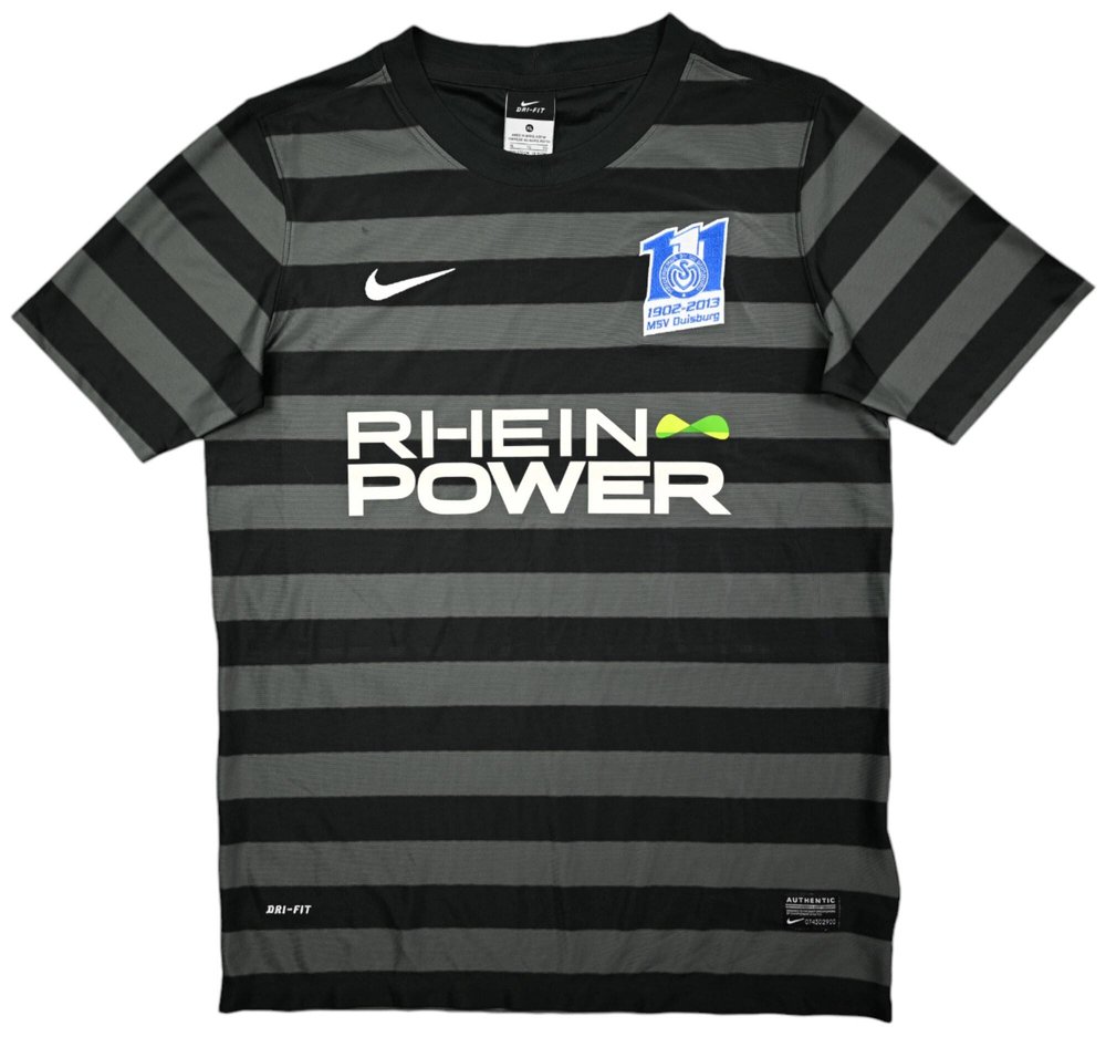 2013-14 MSV DUISBURG SHIRT XL. BOYS