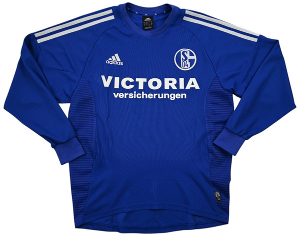 2002-04 SCHALKE LONGSLEEVE SHIRT S