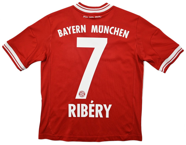2013-14 BAYERN MUNCHEN *RIBERY* SHIRT XS. BOYS